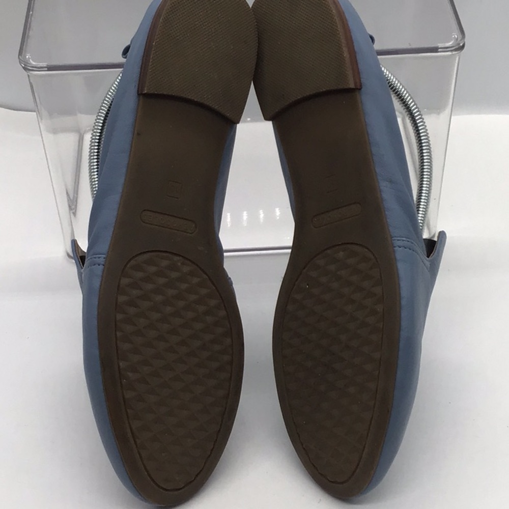 Aerosoles Rossie Blue Leather Flat - Picture 9 of 11